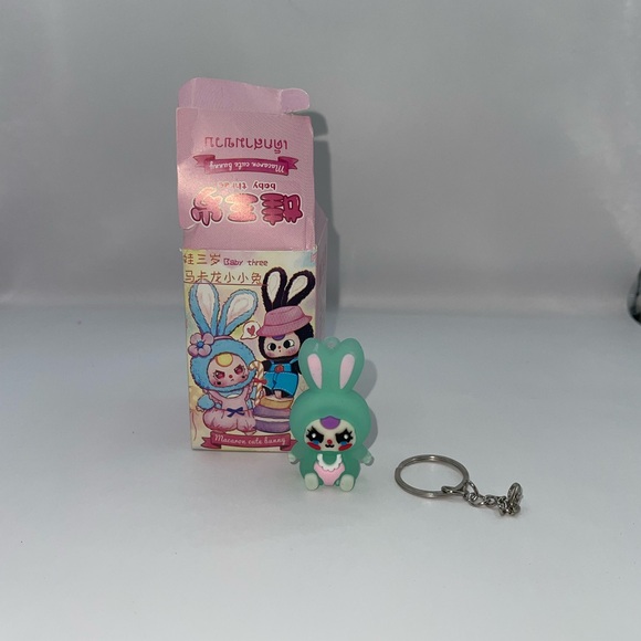 Baby Three Other - Baby Three- Cute Bunny Keychain with Box